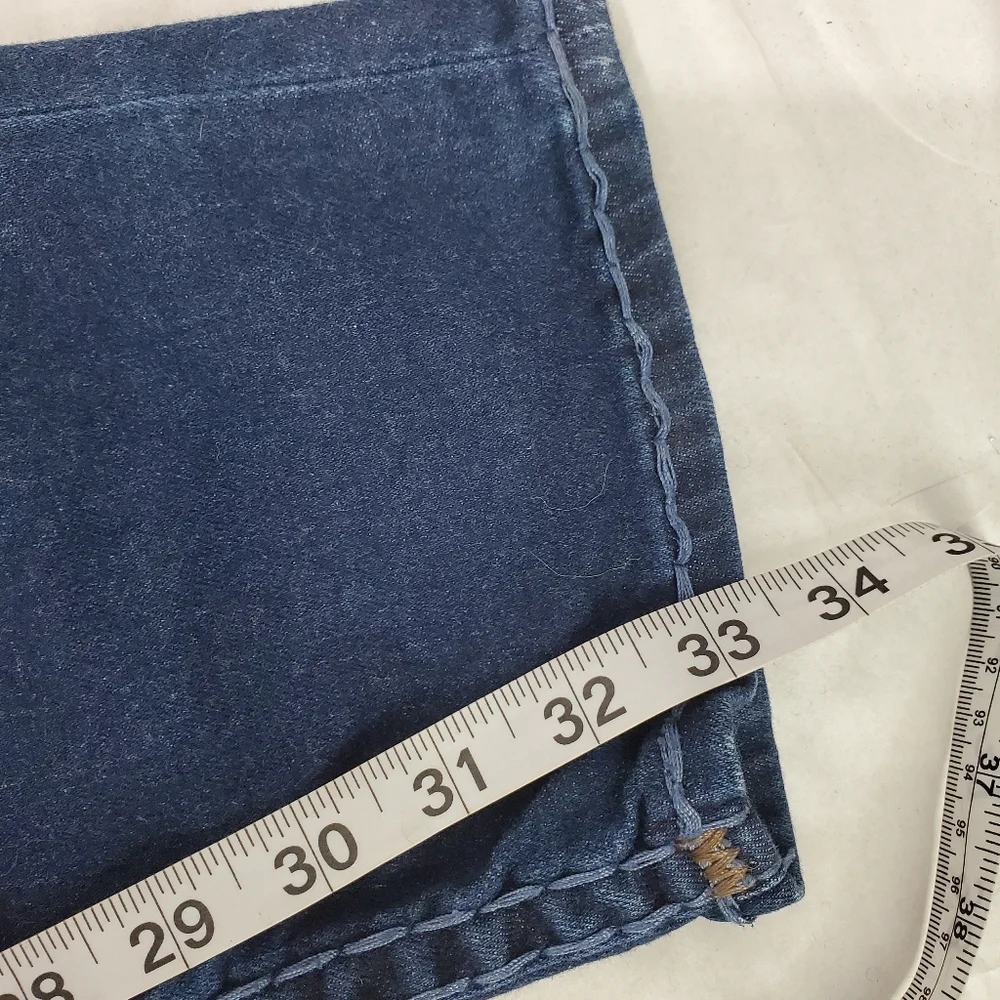 True Religion Mens Rocco Super T Relaxed Skinny W/Flap Pockets Jeans Size 33 - Picture 10 of 16